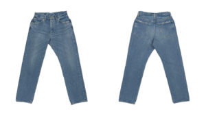オーガニックコットン　ライトブルーデニムパンツ（WOMENS）　株式会社DOORS（ドアーズ）