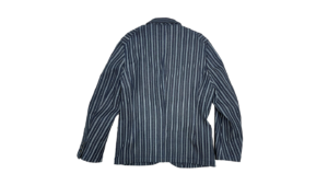 ストレッチデニム　ストライプジャケット（MENS）裏　株式会社DOORS（ドアーズ）