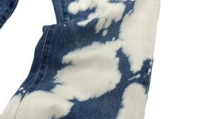 ドリップ　ブリーチアウト　デニムパンツ　Drip Bleach-out Denim Pants 　(Womens)　ディテールカット　２　株式会社DOORS（ドアーズ）