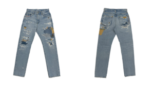 パッチワーク　デニムパンツ（WOMENS） 株式会社DOORS（ドアーズ）