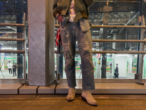 HARAJUKU DENIM STYLE ファッションスナップ　KOさん　４　株式会社DOORS（ドアーズ）