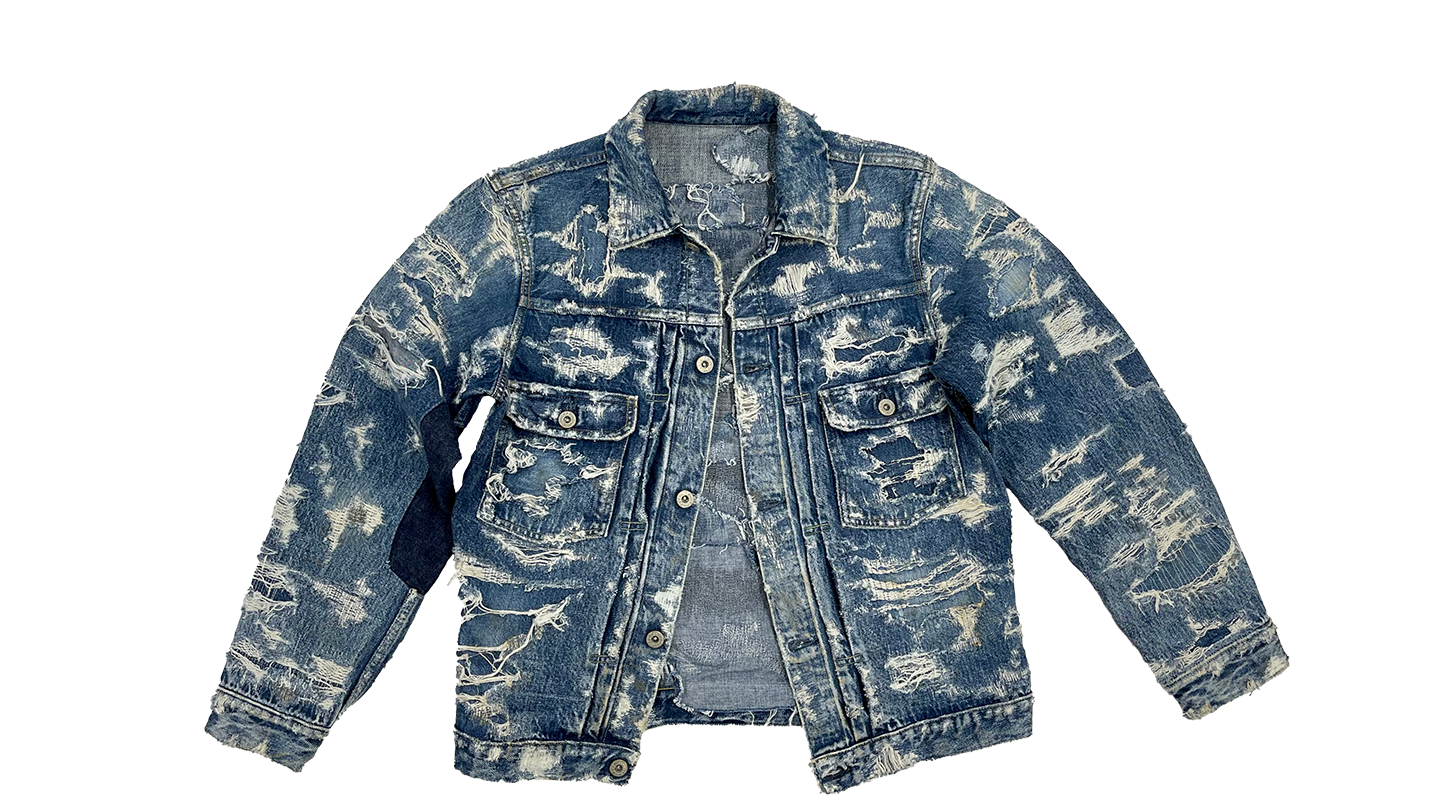 2nd-type Ripped&Repair Denim jacket (Mens)