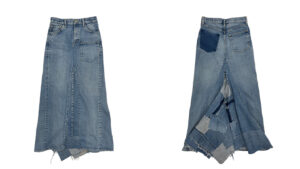 リメイク　デニム　ロングスカート（WOMENS）　株式会社DOORS（ドアーズ）