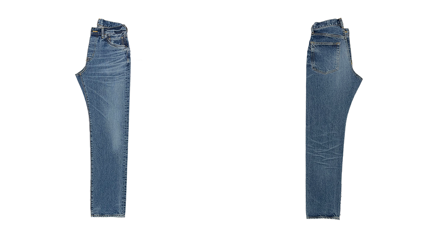 Grain Straight Denim Pants (Mens)