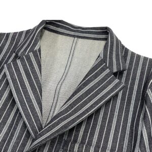 ストレッチデニム　ストレッチジャケット（MENS）　ディテールカット１ 　株式会社DOORS（ドアーズ）