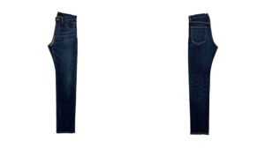 リジッドライク　ユーズド加工　デニムパンツ　 (Womens) 　１　株式会社DOORS（ドアーズ）