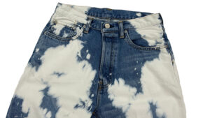 ドリップ　ブリーチアウト　デニムパンツ　Drip Bleach-out Denim Pants 　(Womens)　ディテールカット　１　株式会社DOORS（ドアーズ）
