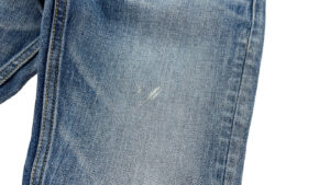 e-flow　ペンキ加工　デニムパンツ Paint-processing Skinny Denim Pants (WOMENS)　ディテールカット２　株式会社DOORS（ドアーズ）